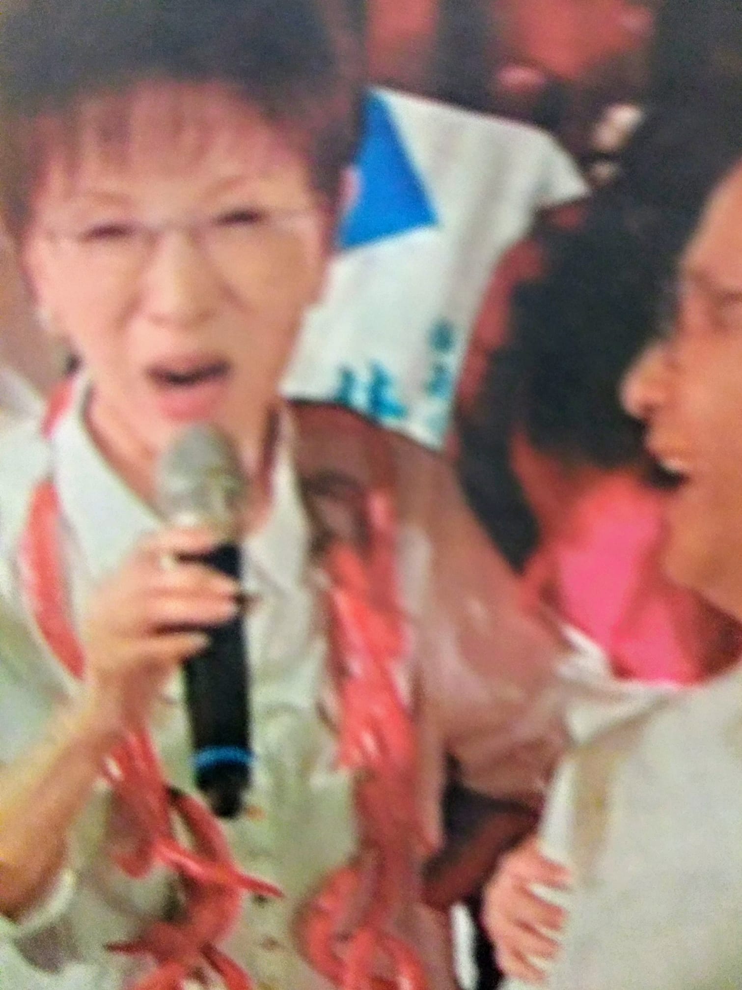 昨日朱立倫到台南，替“小辣椒”