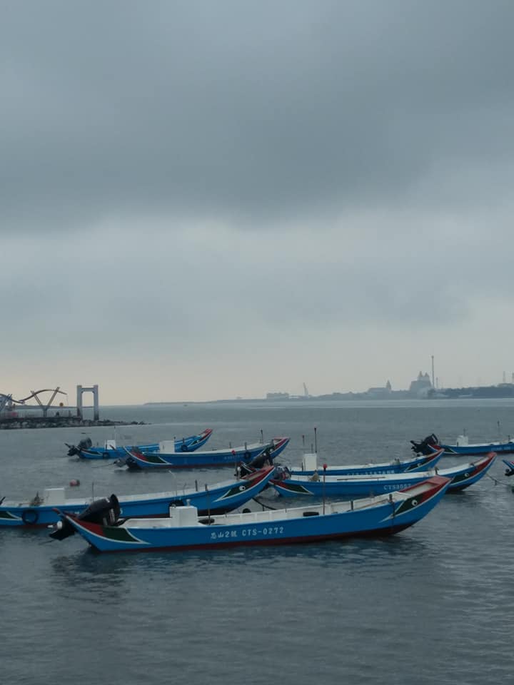 淡水天空風雲變