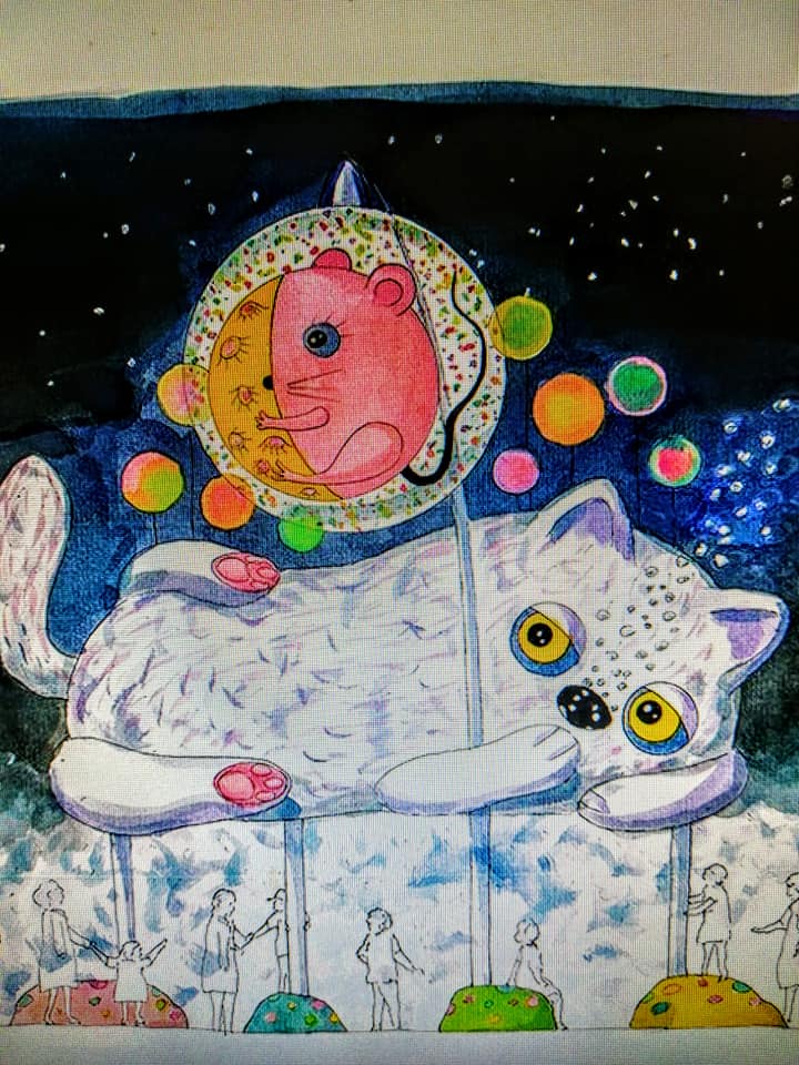 柯文哲大白貓戲鼠