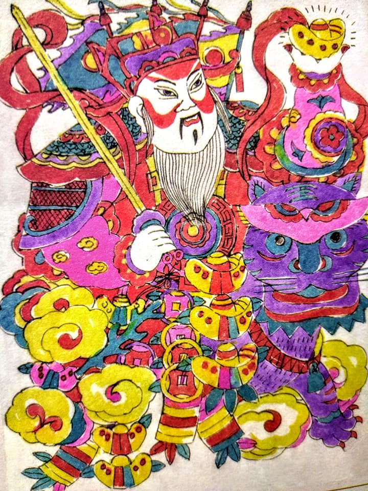 春節正月初五香火旺