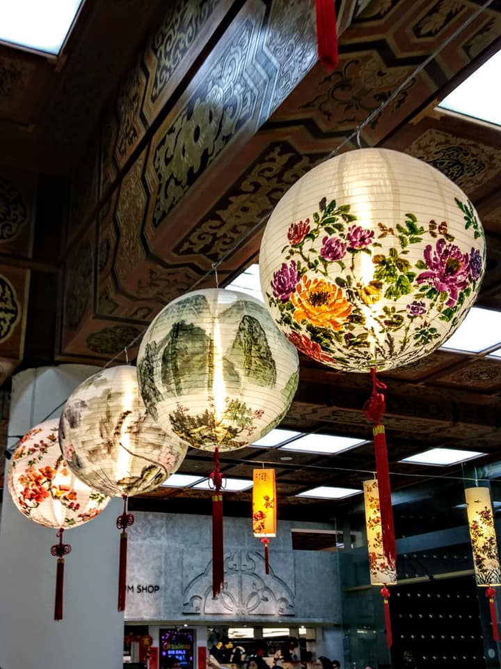 元宵燈會天官賜福