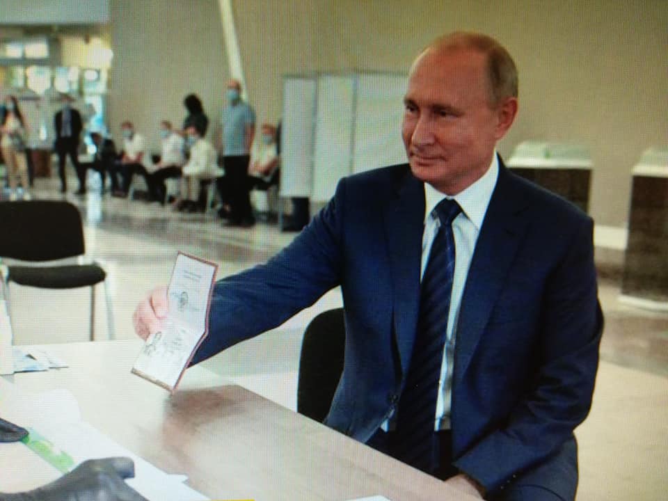 俄羅斯修憲公投