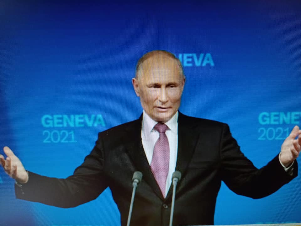 日內瓦峰會普丁“壓制”了拜登