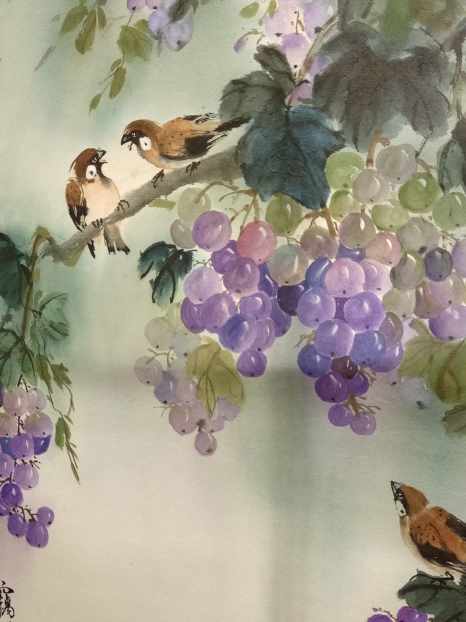 喜事重重雀論豐年