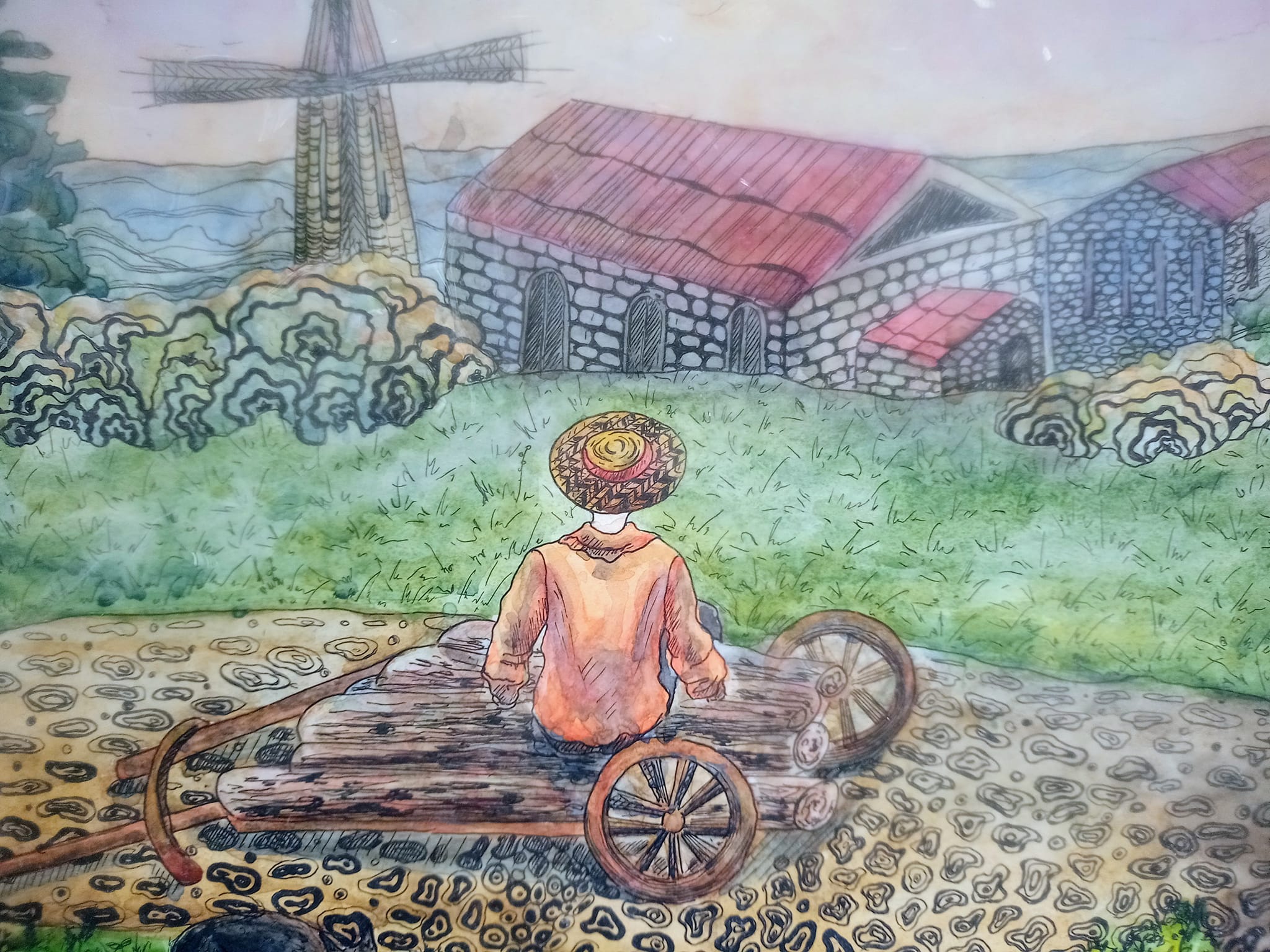 黎明時分旭日東昇